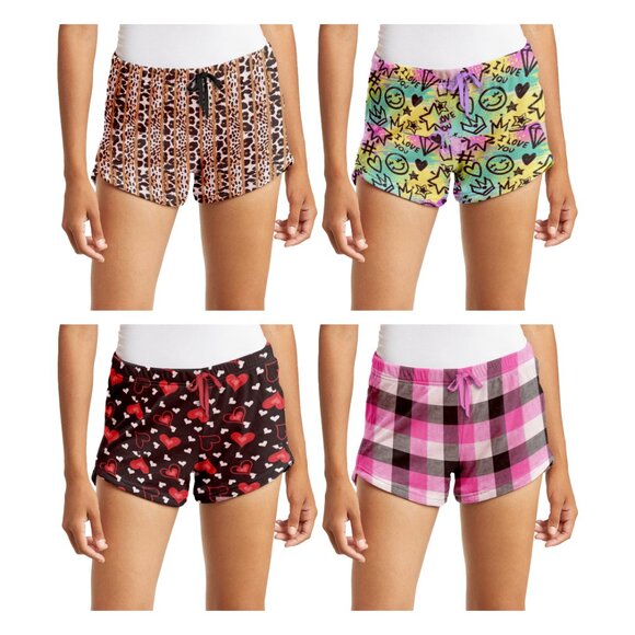 Women's Soft Comfy Breathable Velour Velvet Shorts with Flexible Drawstring Fit - Picture 9 of 16